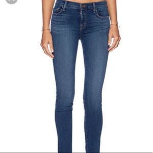J Brand 811 mid rise skinny jeans